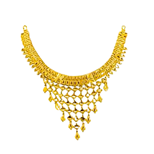 gold necklace