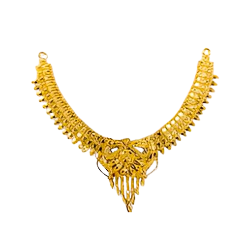 gold necklace
